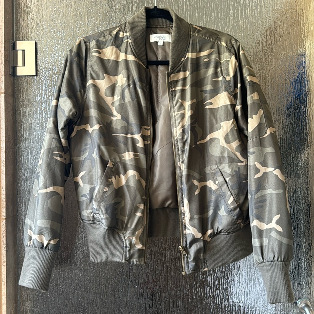 Camo Bomber Jacket
